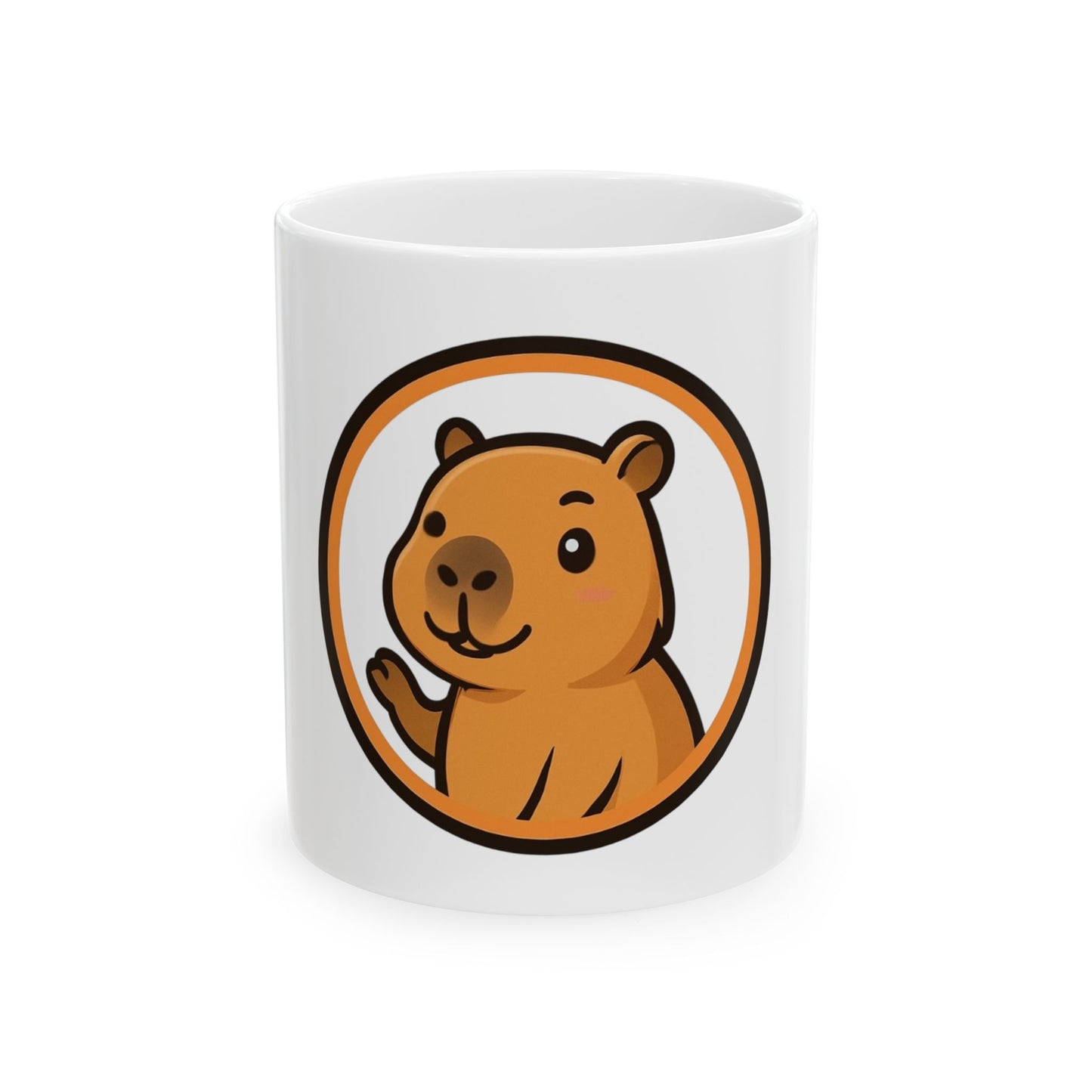 Ceramic Capy Mug, (11oz)