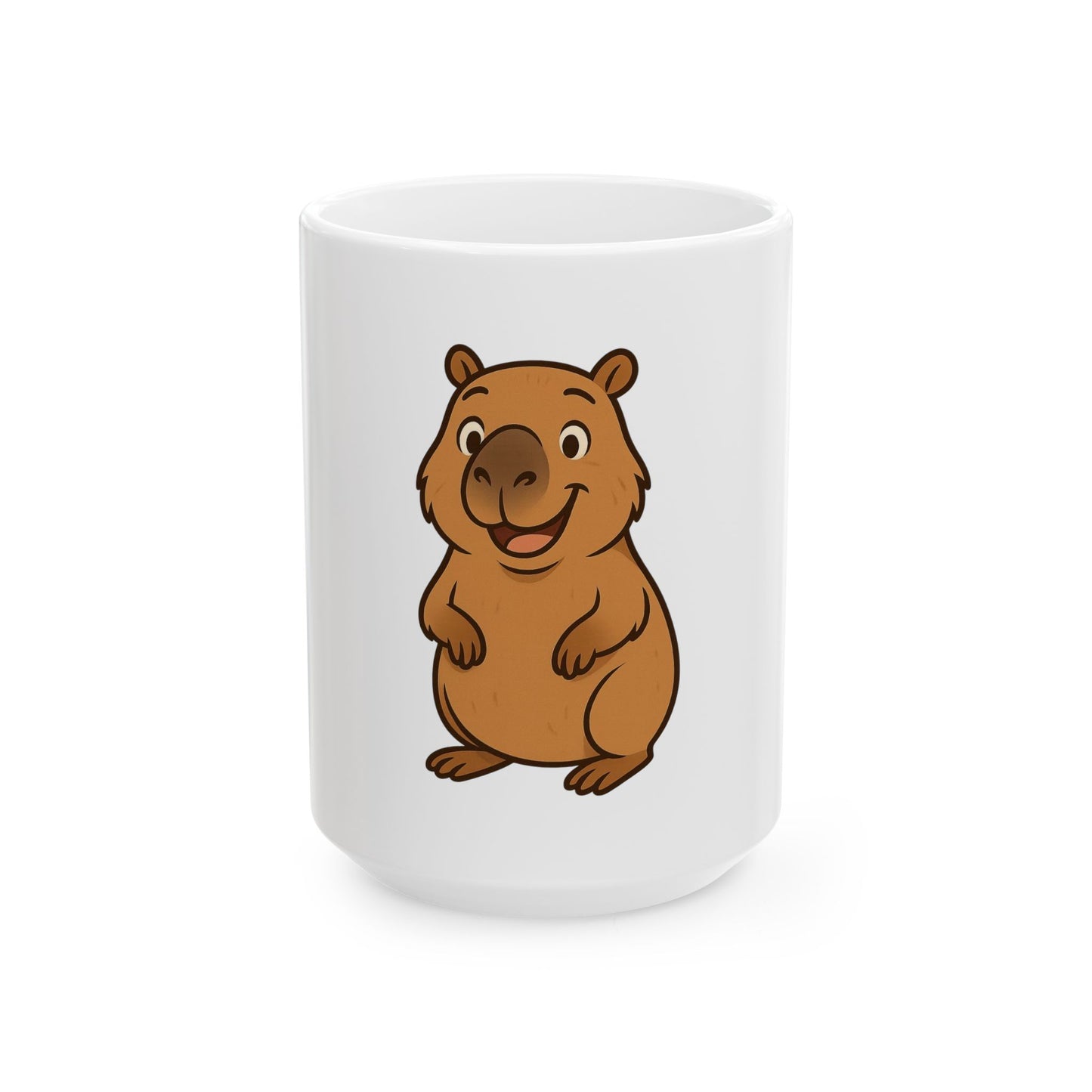 Ceramic Capy joyful Mug, (11oz)