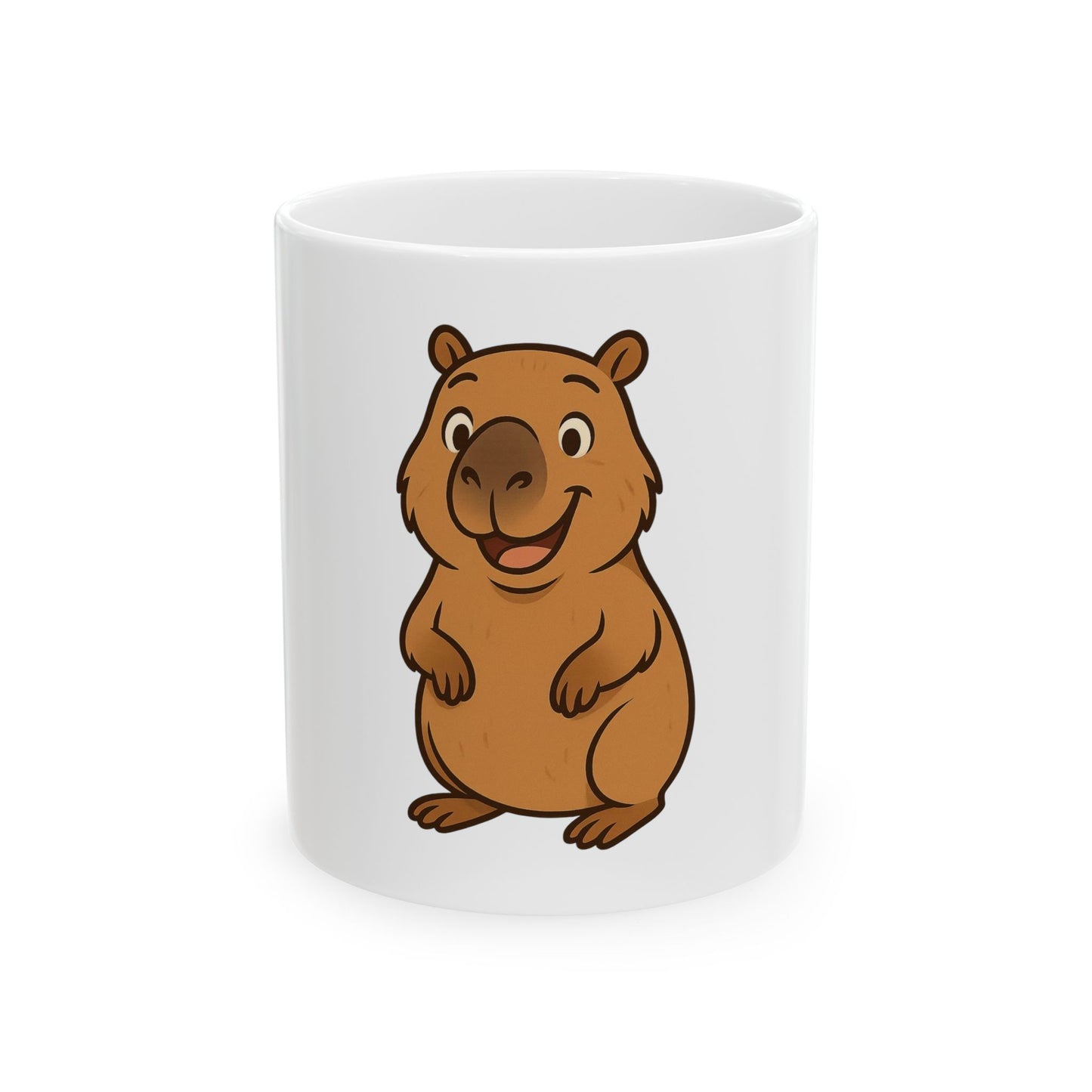 Ceramic Capy joyful Mug, (11oz)